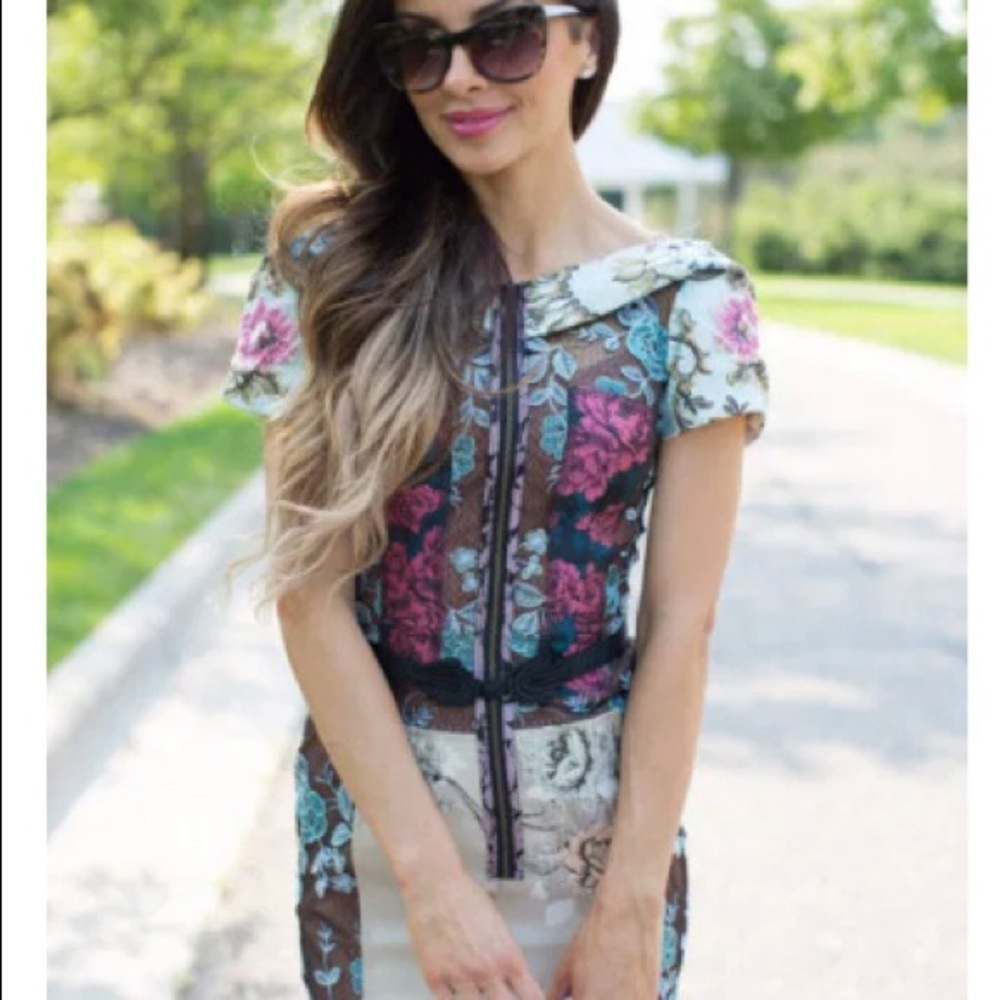 Beguiled by Byron Lars Dress Size 8P Anthropologie - Picture 3 of 7